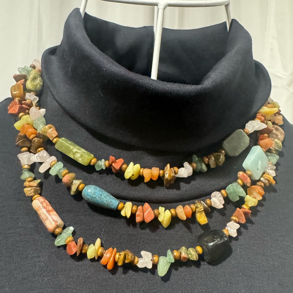 Handmade Natural Gemstone Necklace